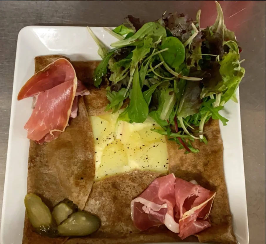 Raclette & Serrano